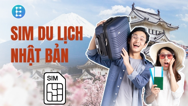 SIM du lịch Nhật Bản